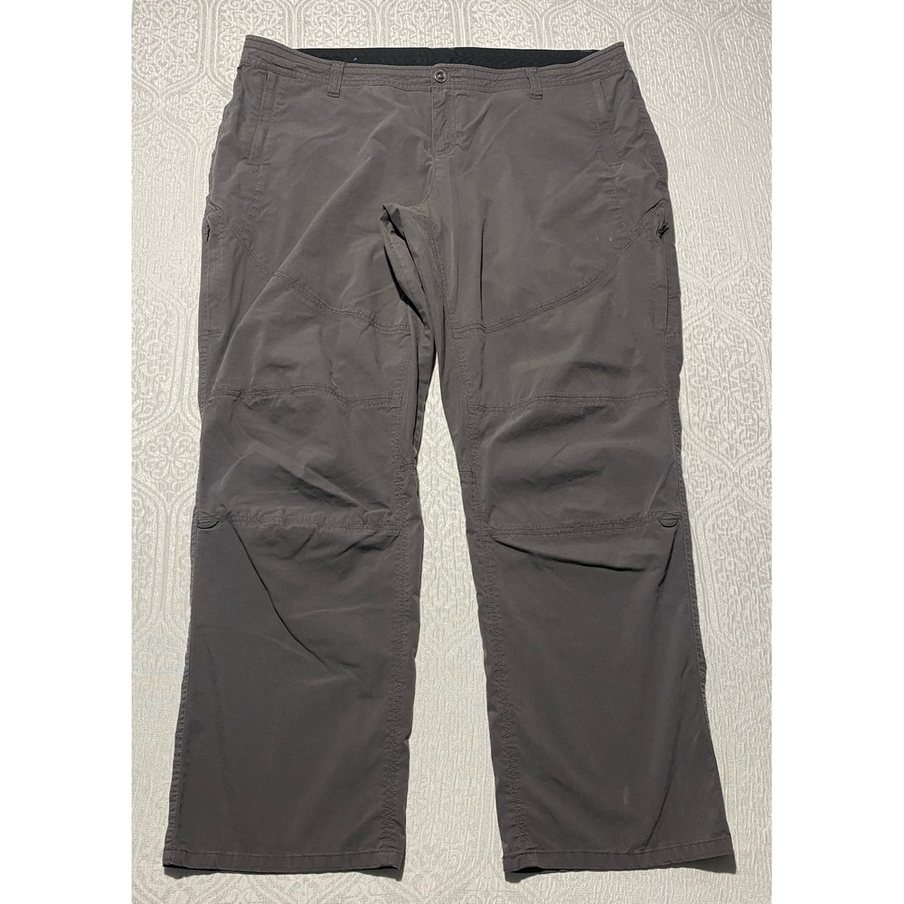 KUHL‎ Splash Roll-Up Hiking Pants Womens 20W Regular Gray Articulated Knee